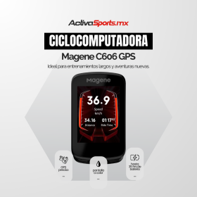 Ciclo-Computadora Magene C606 Combo + 1 Inscripción a Cycling Series