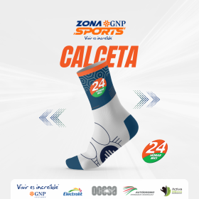 Calcetas de Edición Especial Omega - 24 Horas Bici 2025