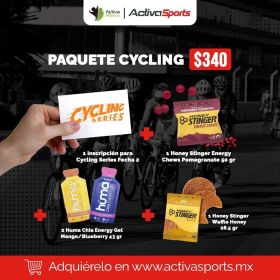 Paquete Cycling Series - Fecha 3 - Nutrición