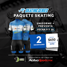 Paquete Skating - Uniforme + Preventa 2 Fechas (9 y 10)