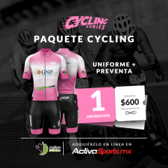 Paquete Cycling -  Uniforme + 1 inscripción Fecha 9 o 10