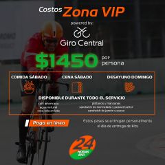 Comida Zona VIP - 24 Horas Bici
